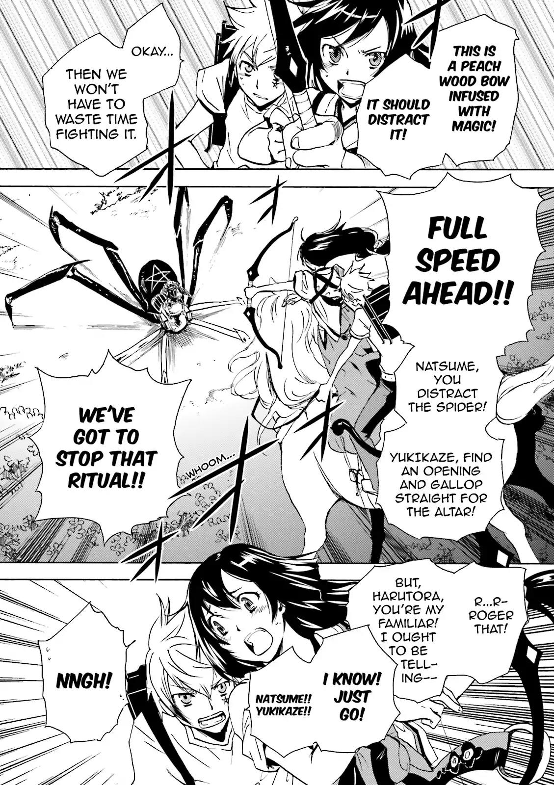 Tokyo Ravens Chapter 4 page 35 - Chapter 4: Ritual
