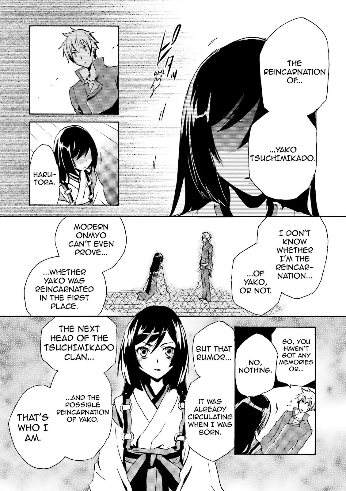 Tokyo Ravens Chapter 4 page 6 - Chapter 4: Ritual
