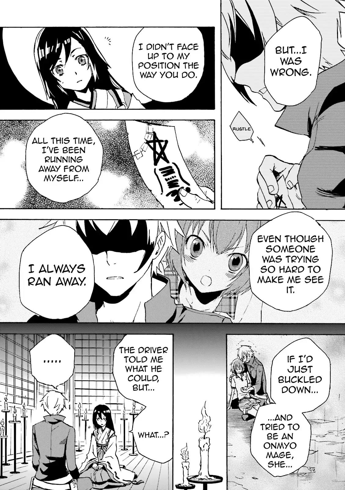 Tokyo Ravens Chapter 4 page 8 - Chapter 4: Ritual