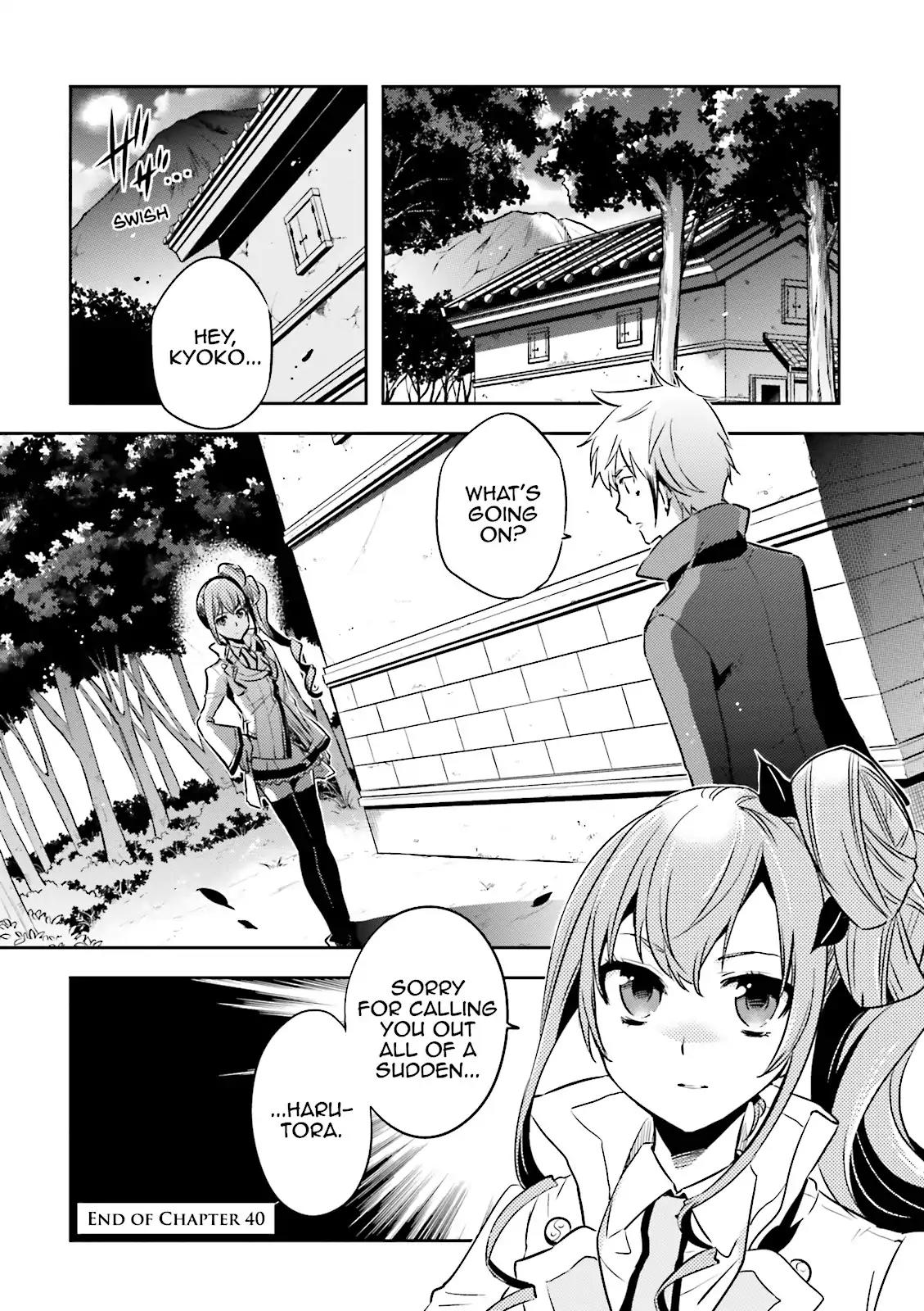 Tokyo Ravens Chapter 40 page 30 - Chapter 40: Calle Out