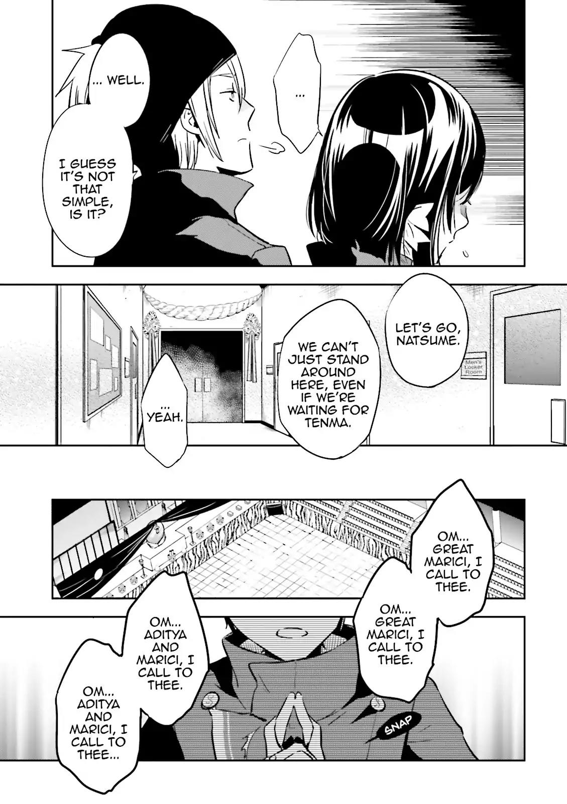 Tokyo Ravens Chapter 42 page 25 - Chapter 42: Notice