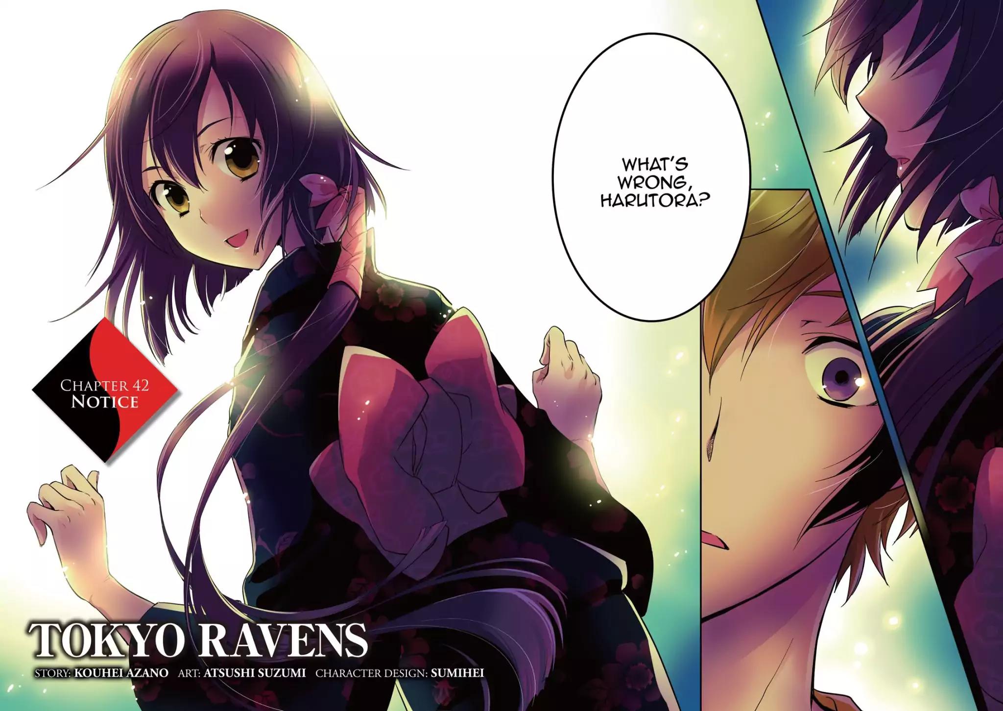 Tokyo Ravens Chapter 42 page 3 - Chapter 42: Notice
