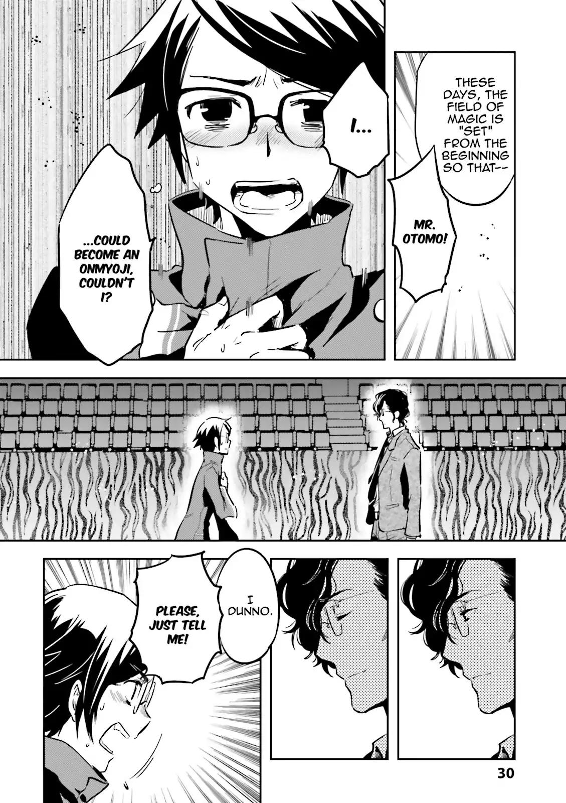 Tokyo Ravens Chapter 42 page 30 - Chapter 42: Notice