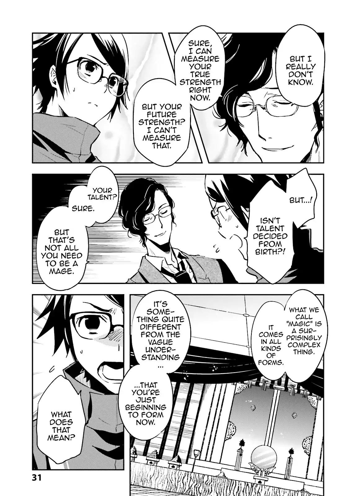 Tokyo Ravens Chapter 42 page 31 - Chapter 42: Notice