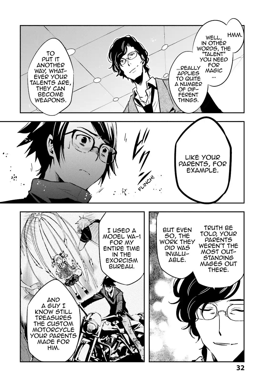 Tokyo Ravens Chapter 42 page 32 - Chapter 42: Notice