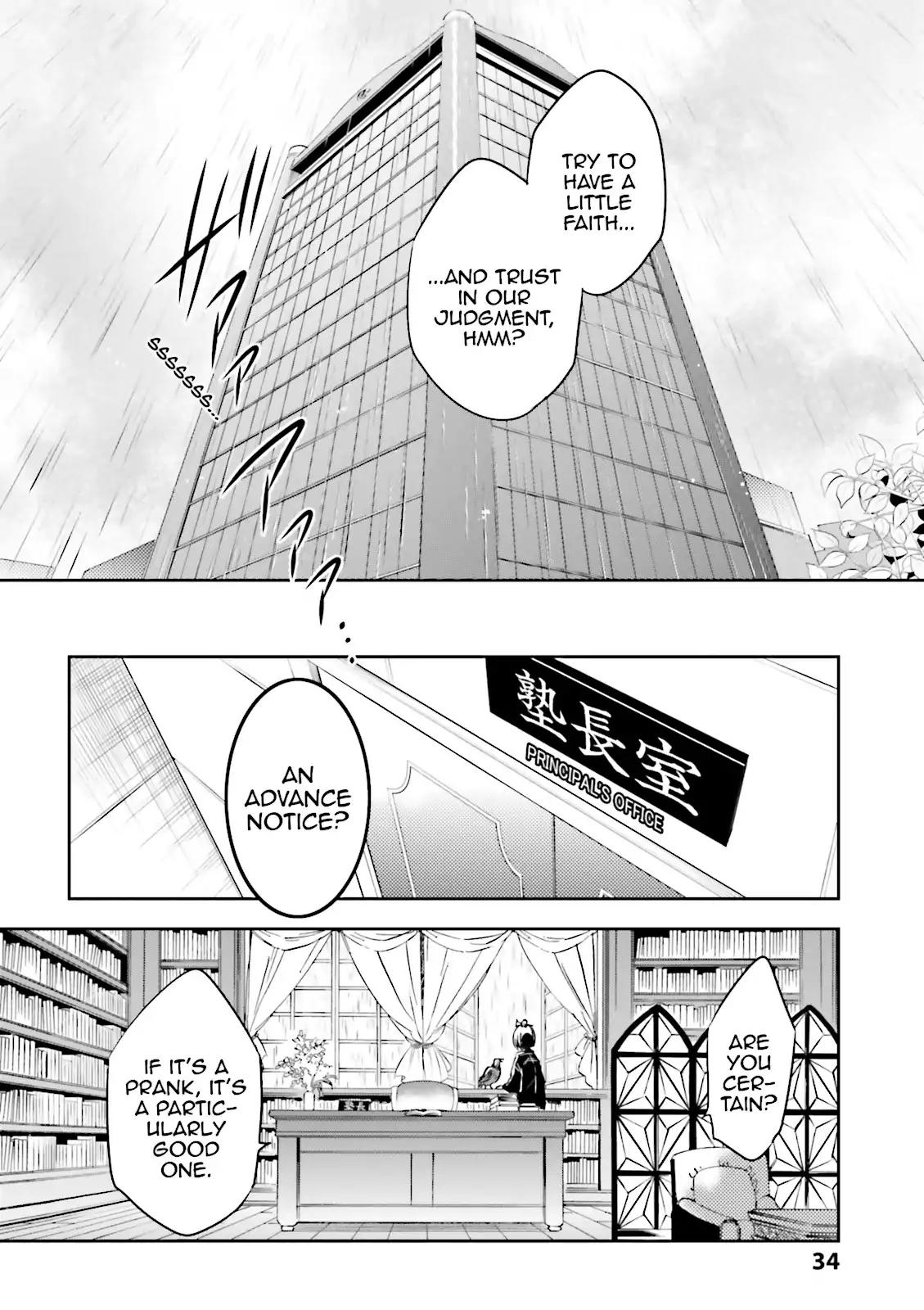 Tokyo Ravens Chapter 42 page 34 - Chapter 42: Notice
