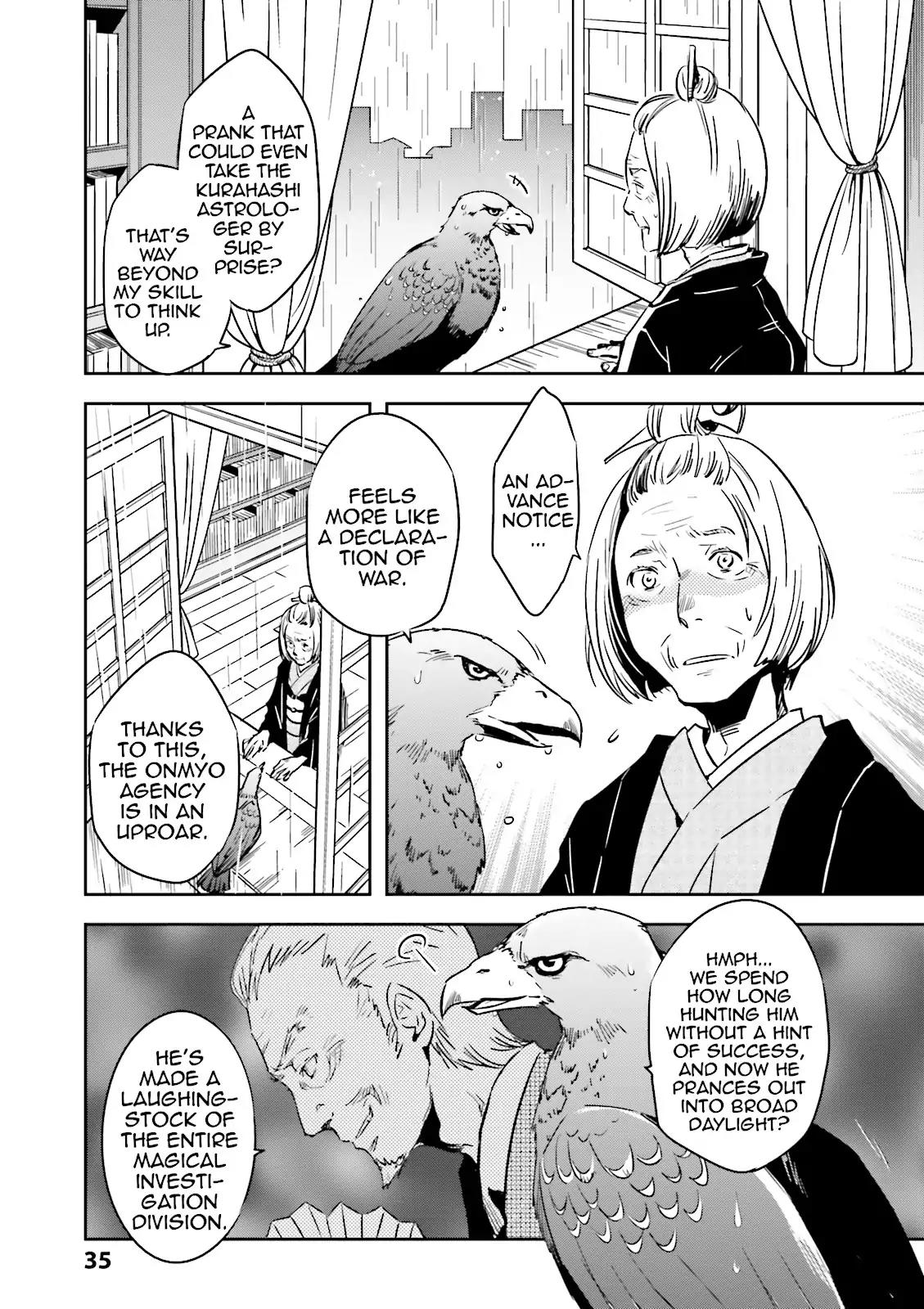 Tokyo Ravens Chapter 42 page 35 - Chapter 42: Notice