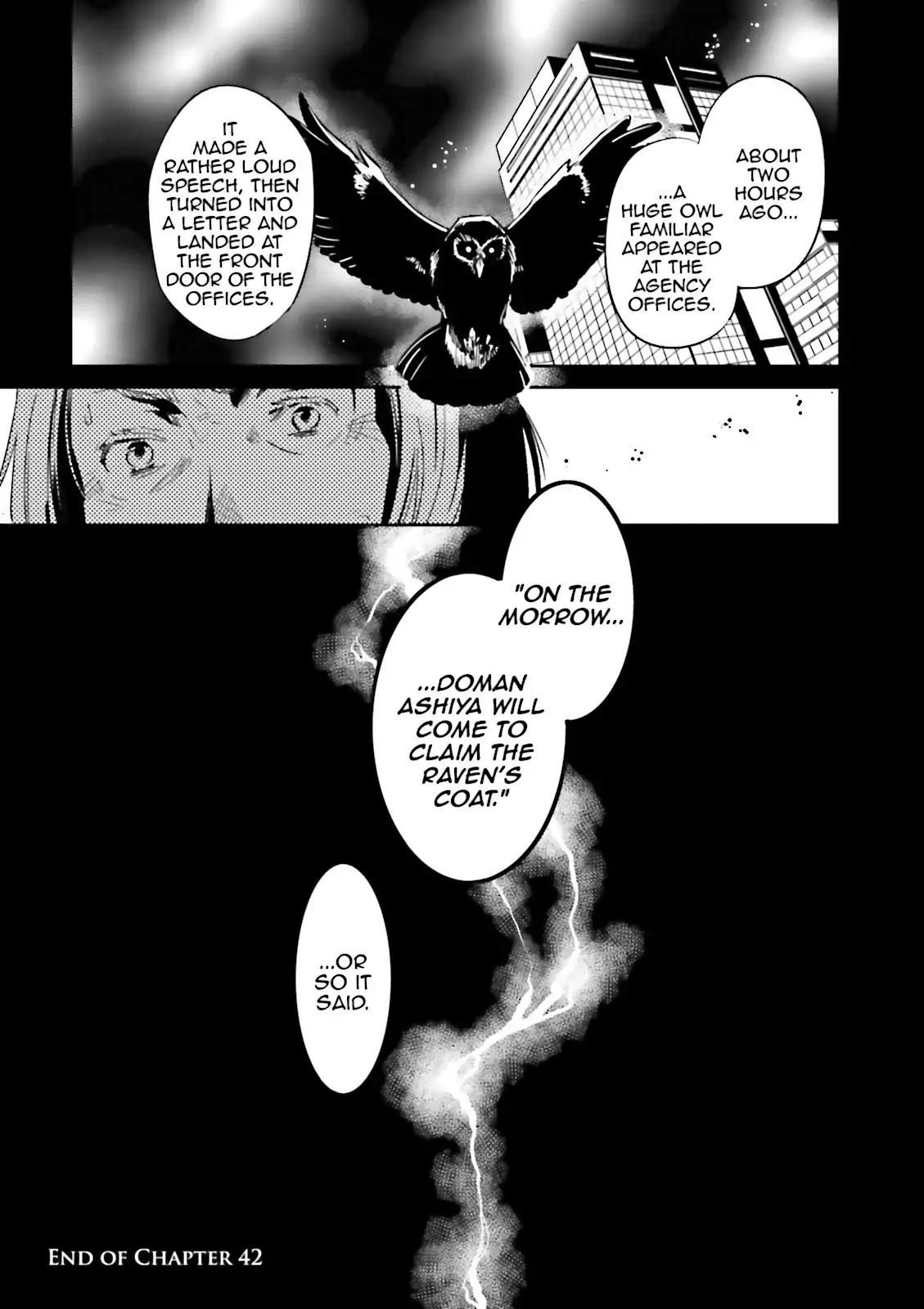Tokyo Ravens Chapter 42 page 36 - Chapter 42: Notice