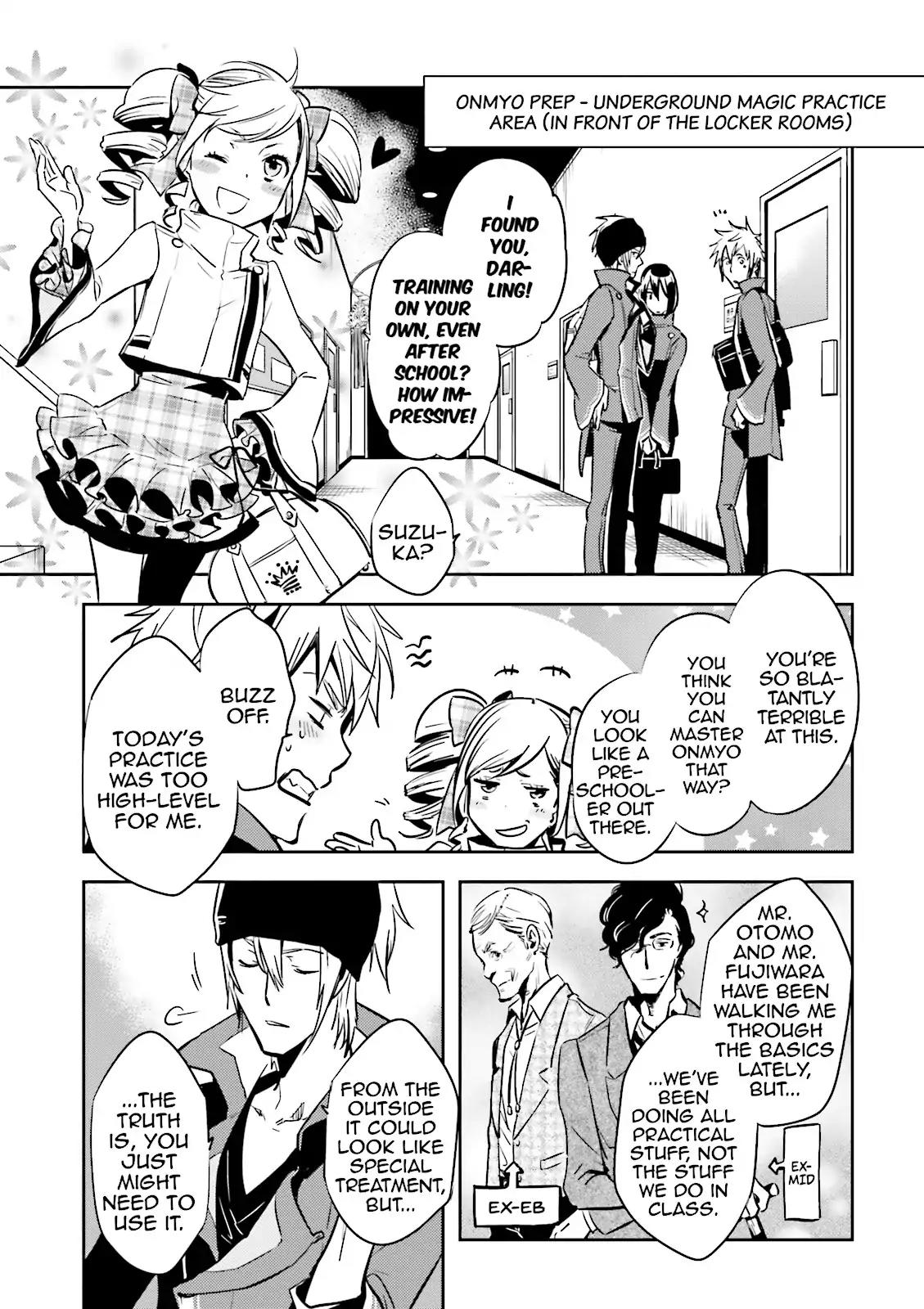 Tokyo Ravens Chapter 42 page 9 - Chapter 42: Notice