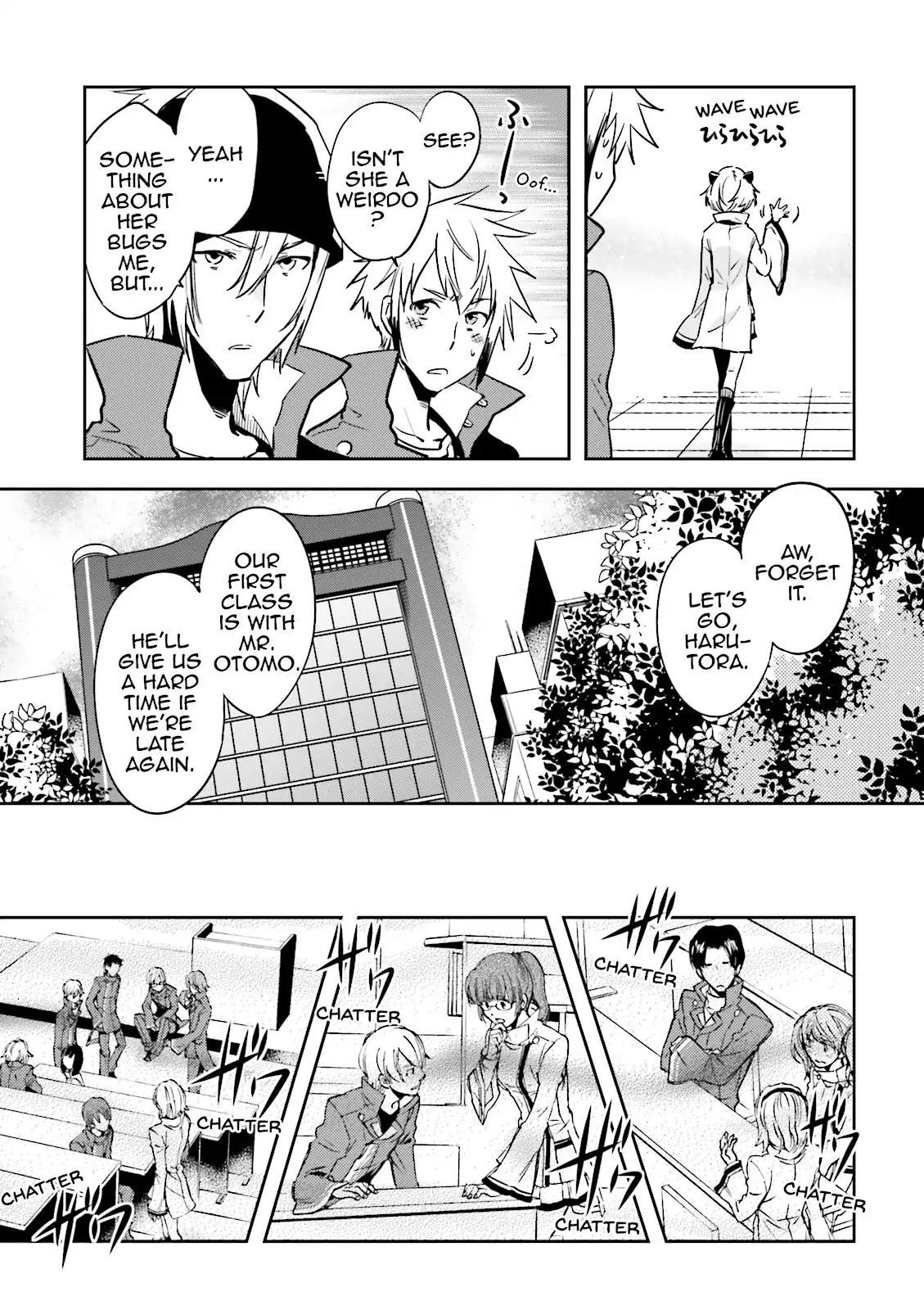 Tokyo Ravens Chapter 44 page 13 - Chapter 44: Visit