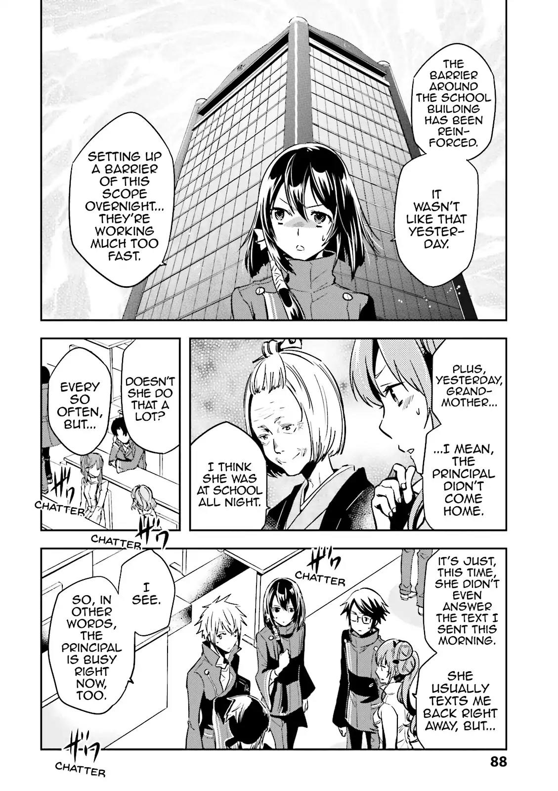 Tokyo Ravens Chapter 44 page 16 - Chapter 44: Visit