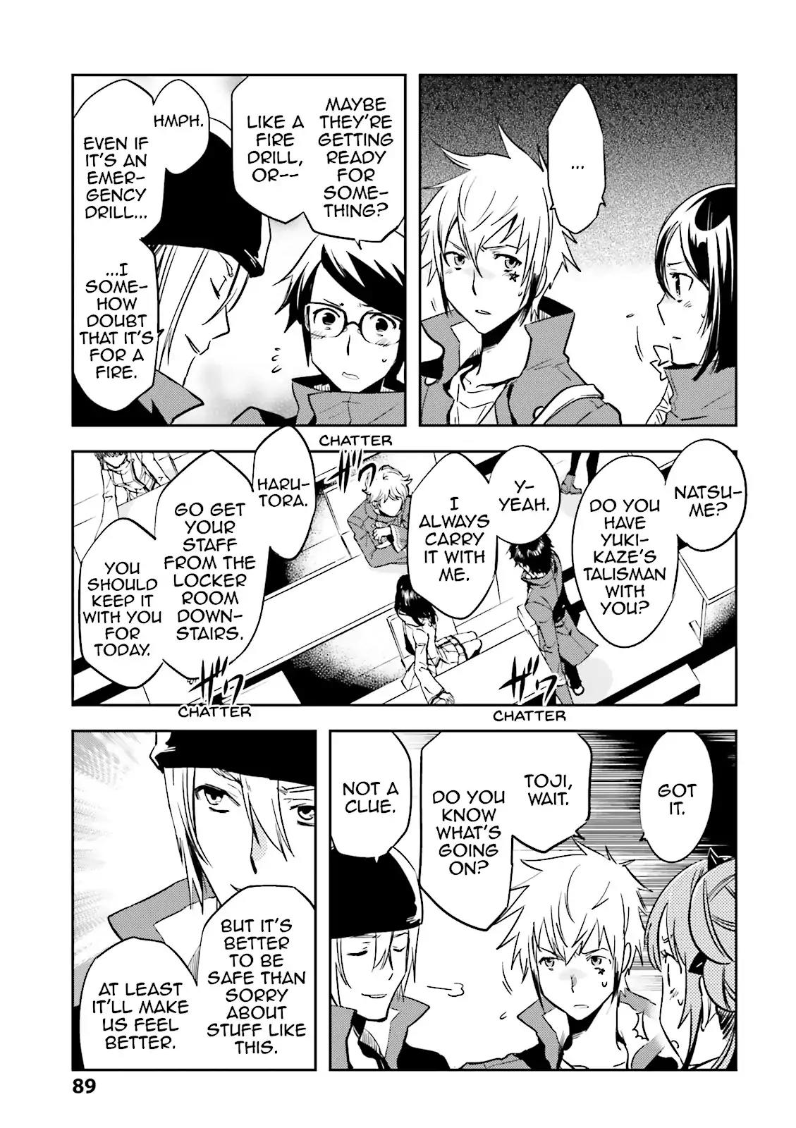 Tokyo Ravens Chapter 44 page 17 - Chapter 44: Visit