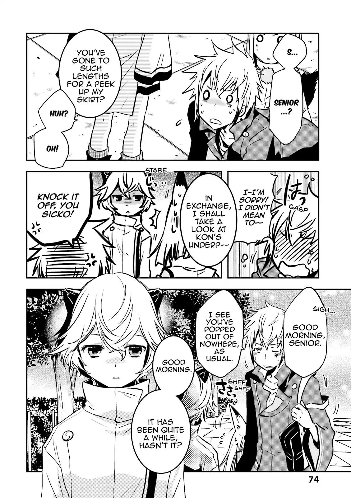 Tokyo Ravens Chapter 44 page 2 - Chapter 44: Visit