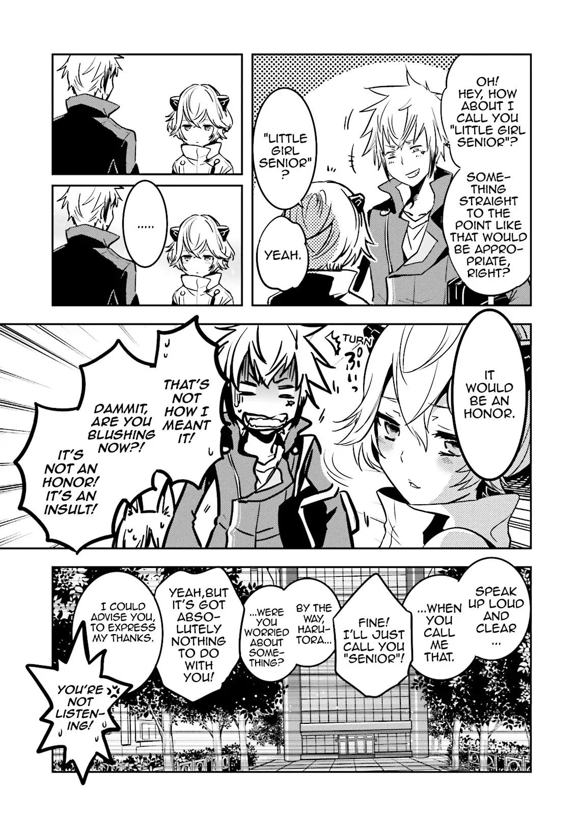 Tokyo Ravens Chapter 44 page 7 - Chapter 44: Visit