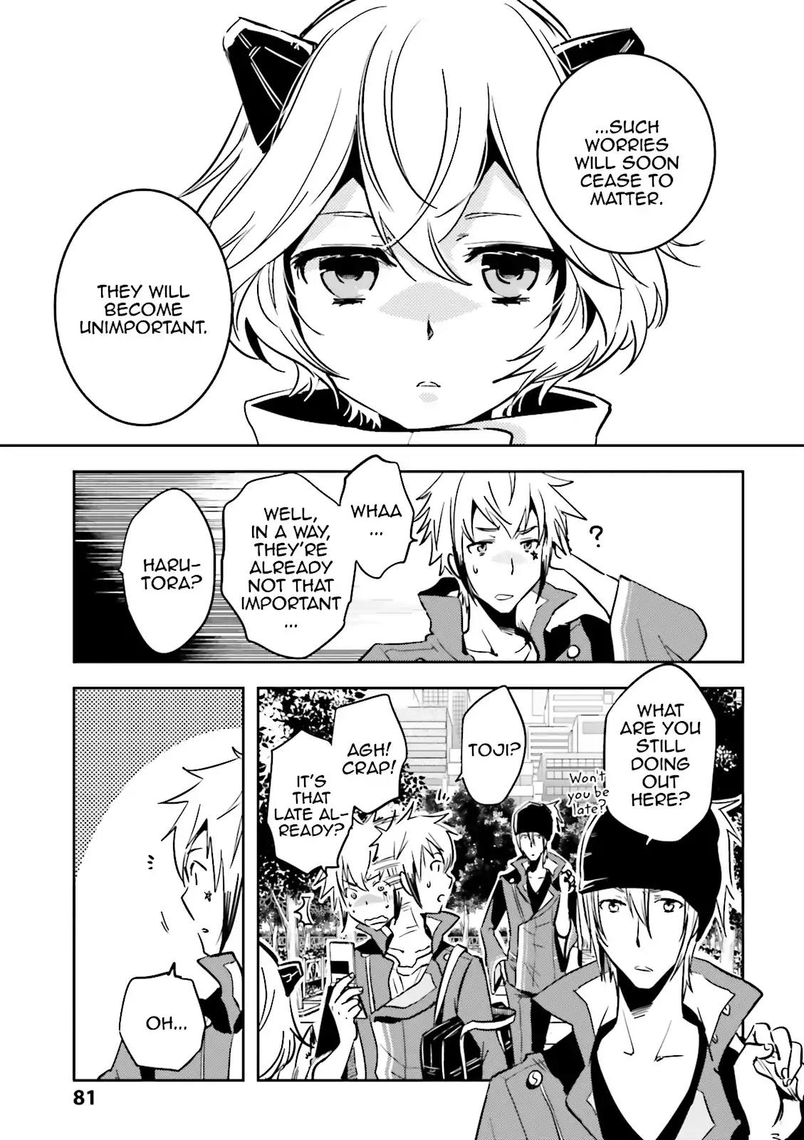 Tokyo Ravens Chapter 44 page 9 - Chapter 44: Visit
