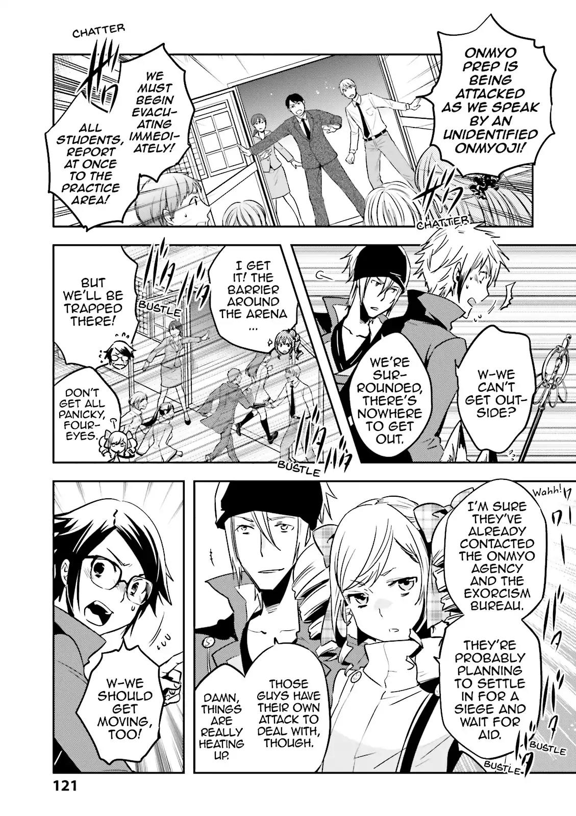 Tokyo Ravens Chapter 45 page 14 - Chapter 45: Attack