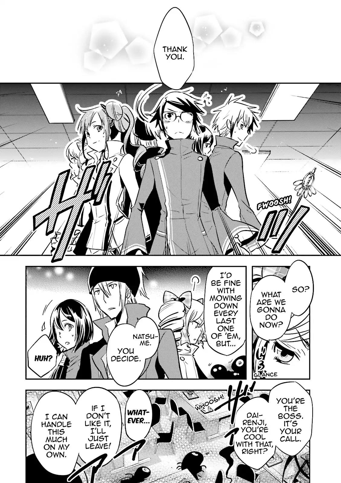 Tokyo Ravens Chapter 46 page 17 - Chapter 46: Breakout