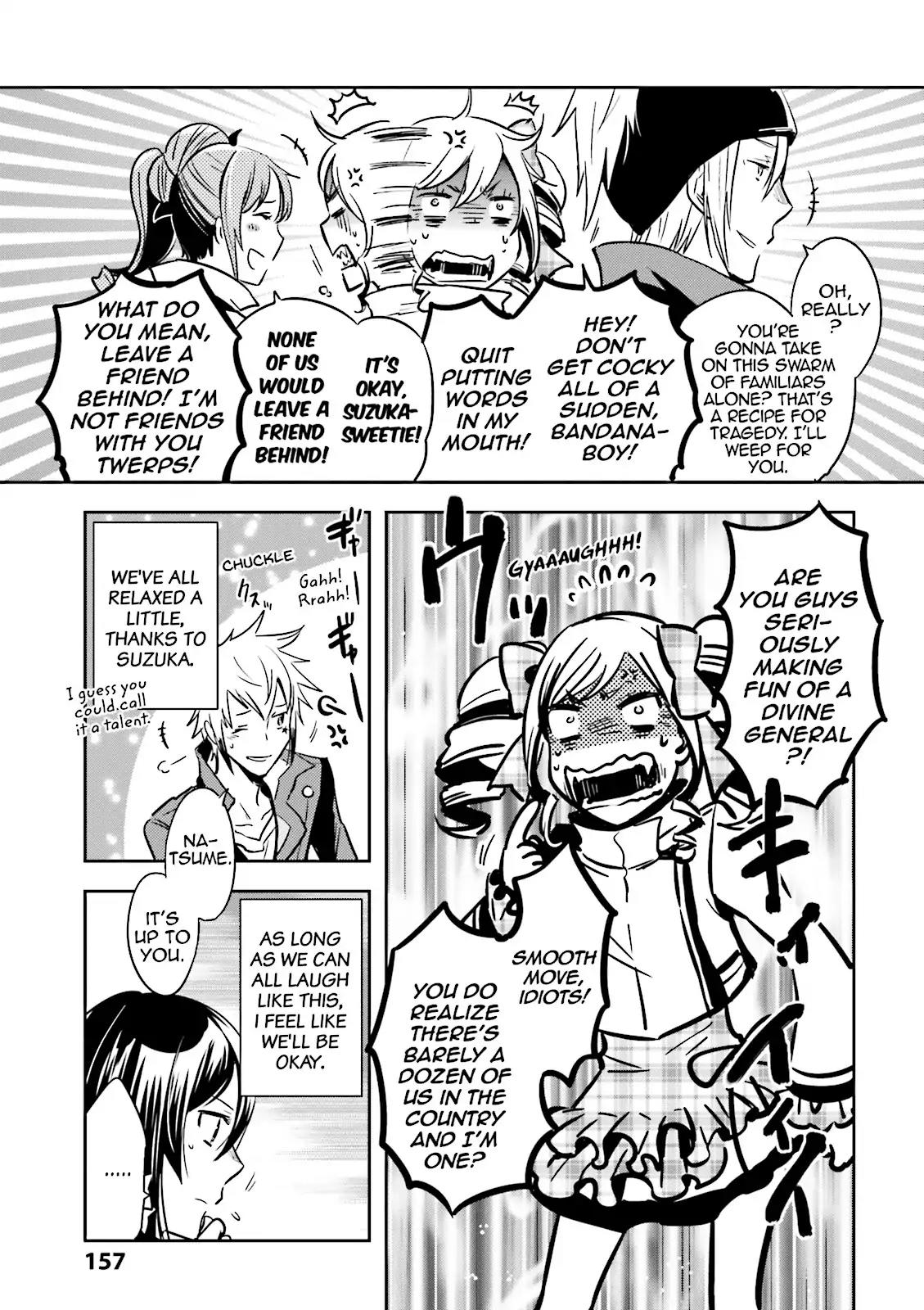 Tokyo Ravens Chapter 46 page 18 - Chapter 46: Breakout