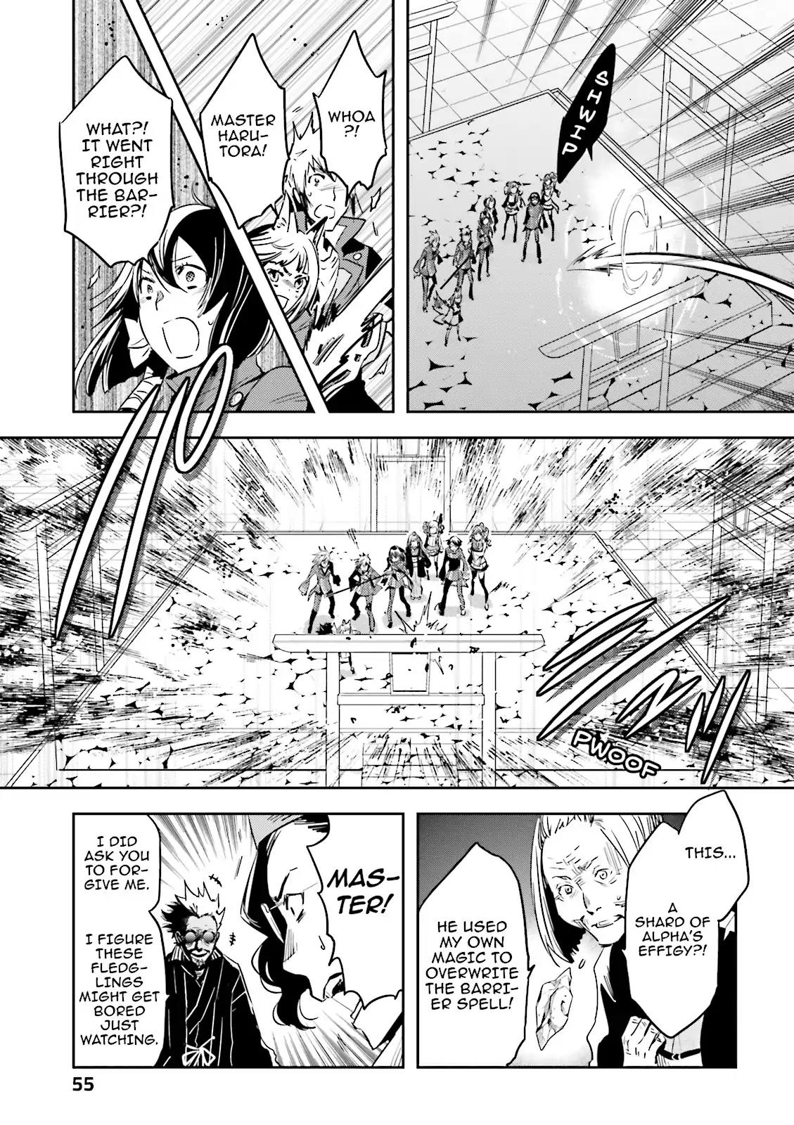 Tokyo Ravens Chapter 48 page 15 - Chapter 48: Instructor