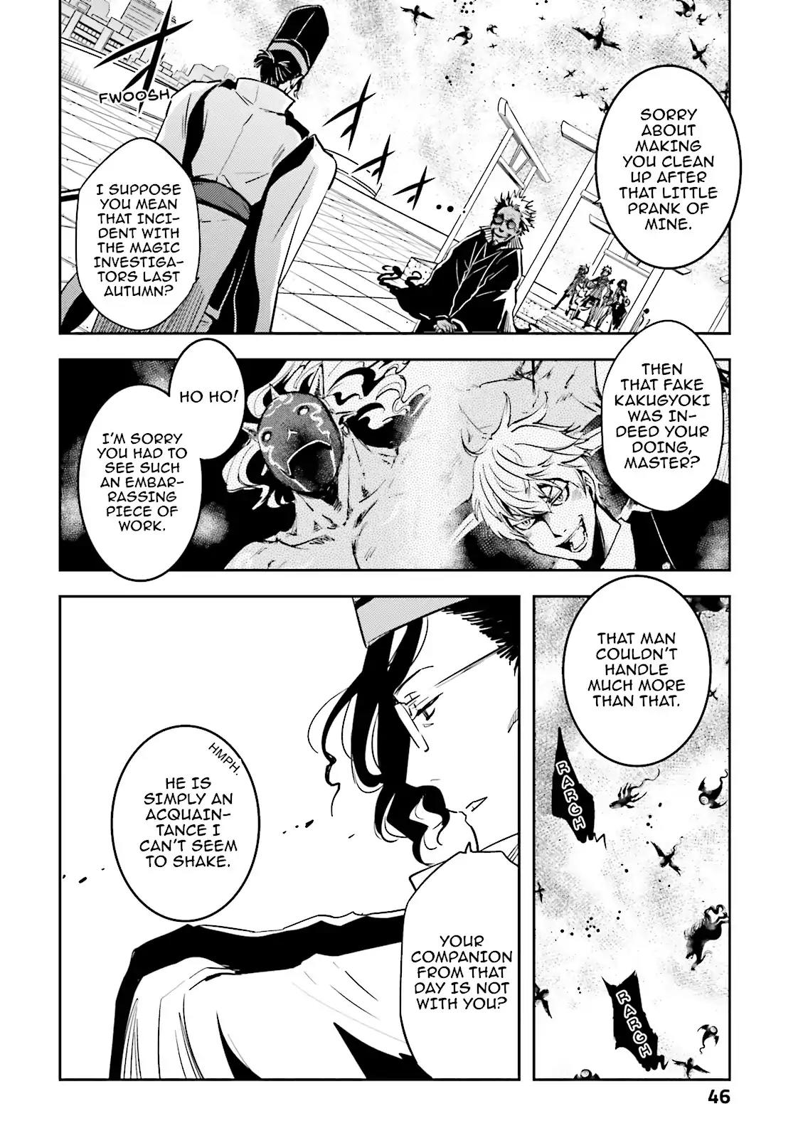 Tokyo Ravens Chapter 48 page 6 - Chapter 48: Instructor