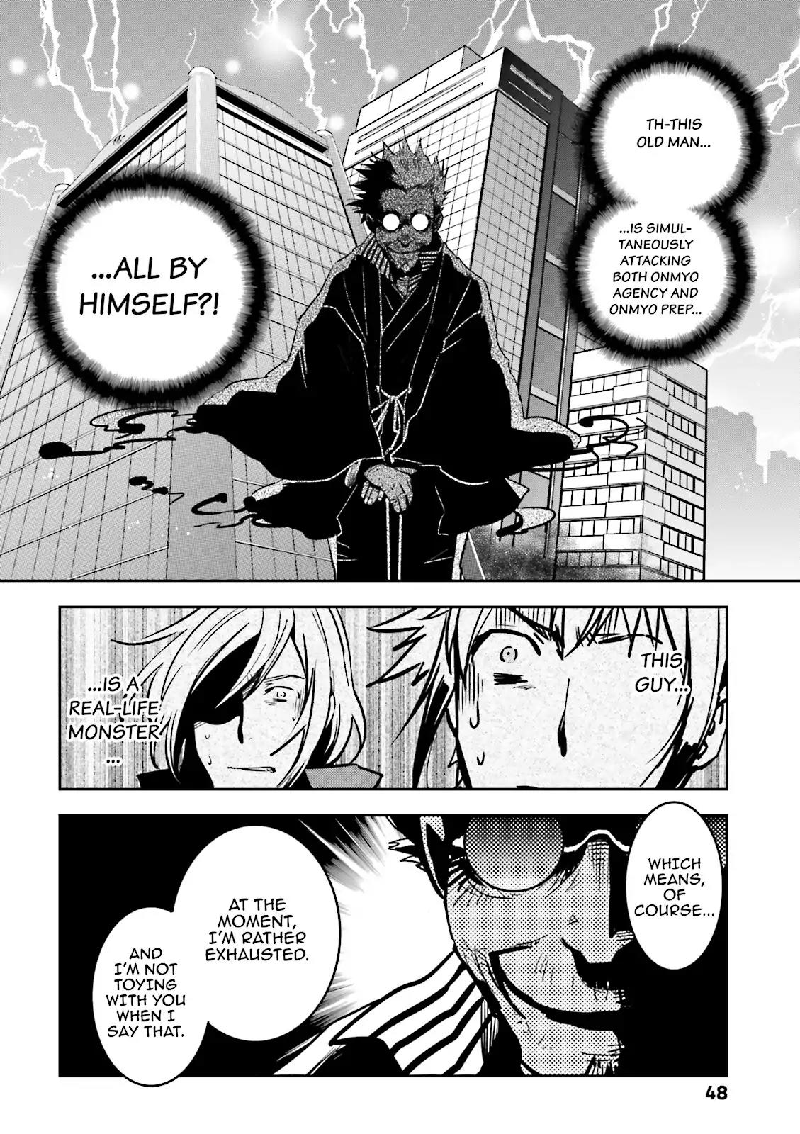 Tokyo Ravens Chapter 48 page 8 - Chapter 48: Instructor
