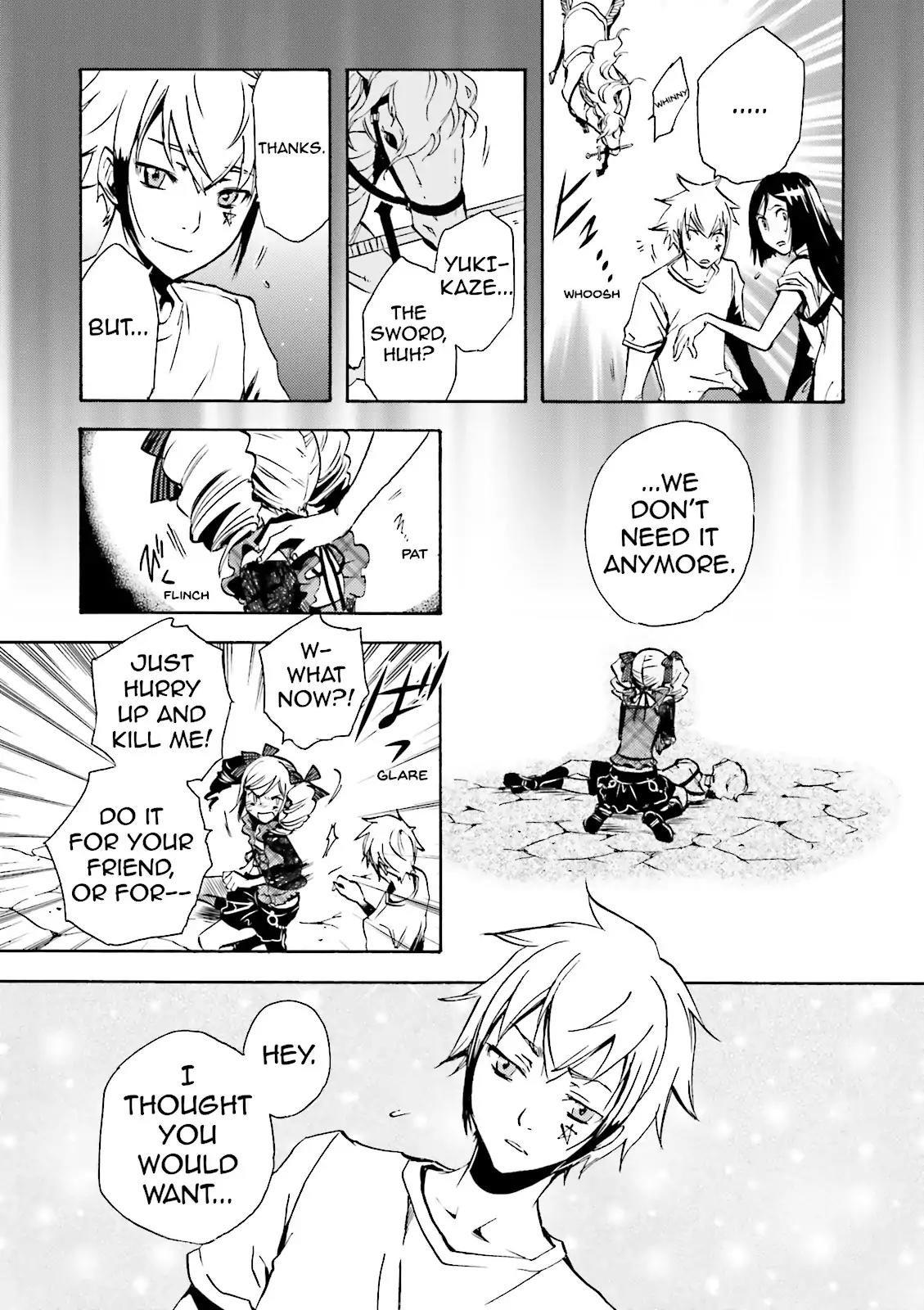 Tokyo Ravens Chapter 5 page 19 - Chapter 5: Resolve