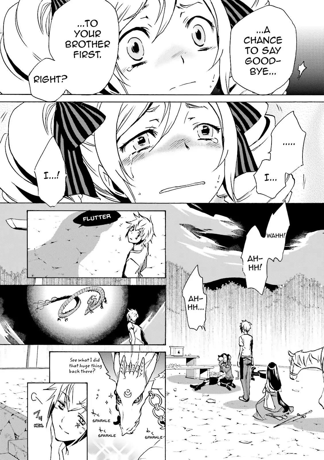 Tokyo Ravens Chapter 5 page 20 - Chapter 5: Resolve