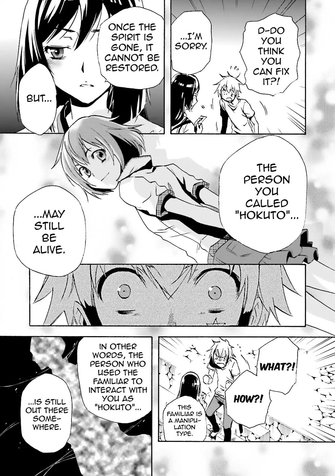 Tokyo Ravens Chapter 5 page 23 - Chapter 5: Resolve