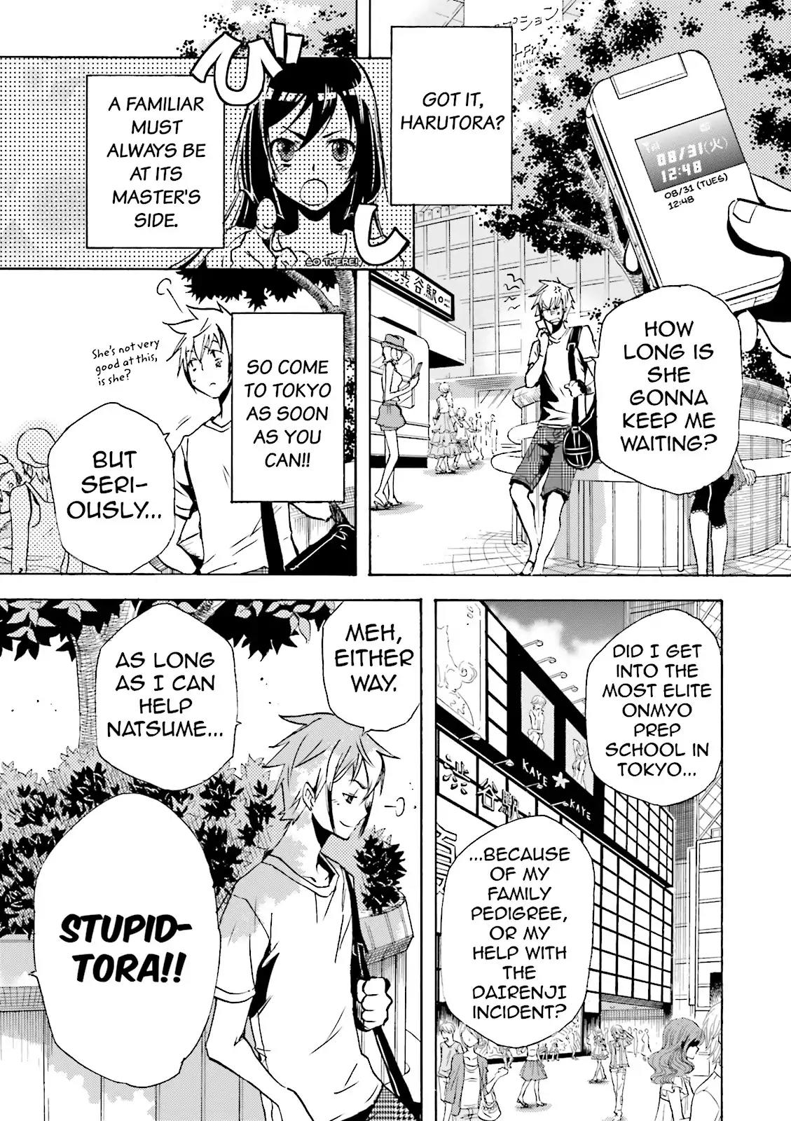 Tokyo Ravens Chapter 5 page 30 - Chapter 5: Resolve