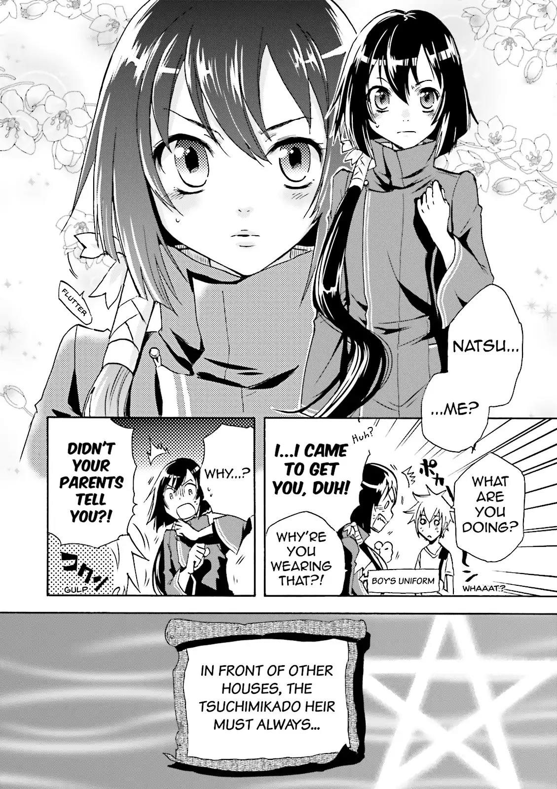 Tokyo Ravens Chapter 5 page 32 - Chapter 5: Resolve