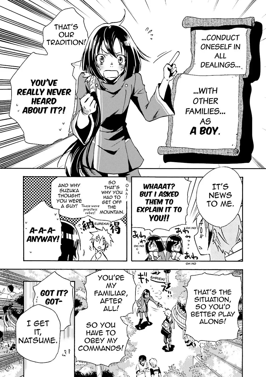 Tokyo Ravens Chapter 5 page 33 - Chapter 5: Resolve