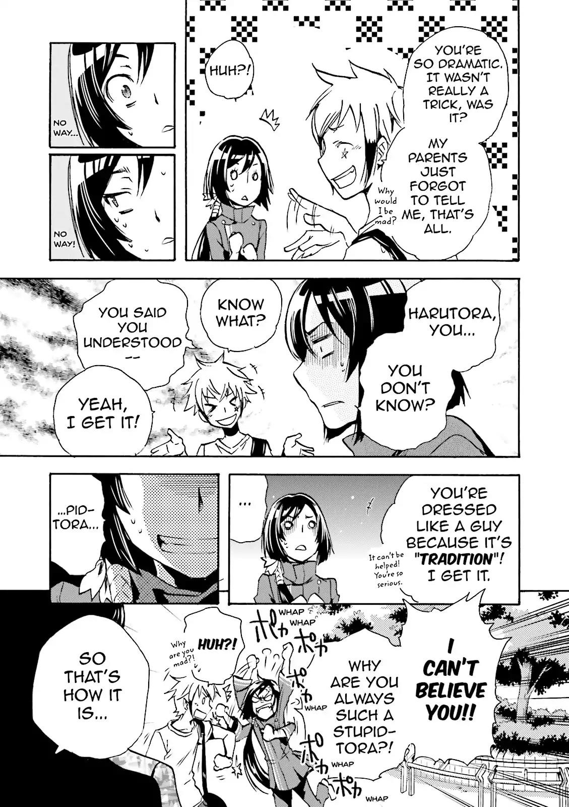 Tokyo Ravens Chapter 5 page 35 - Chapter 5: Resolve