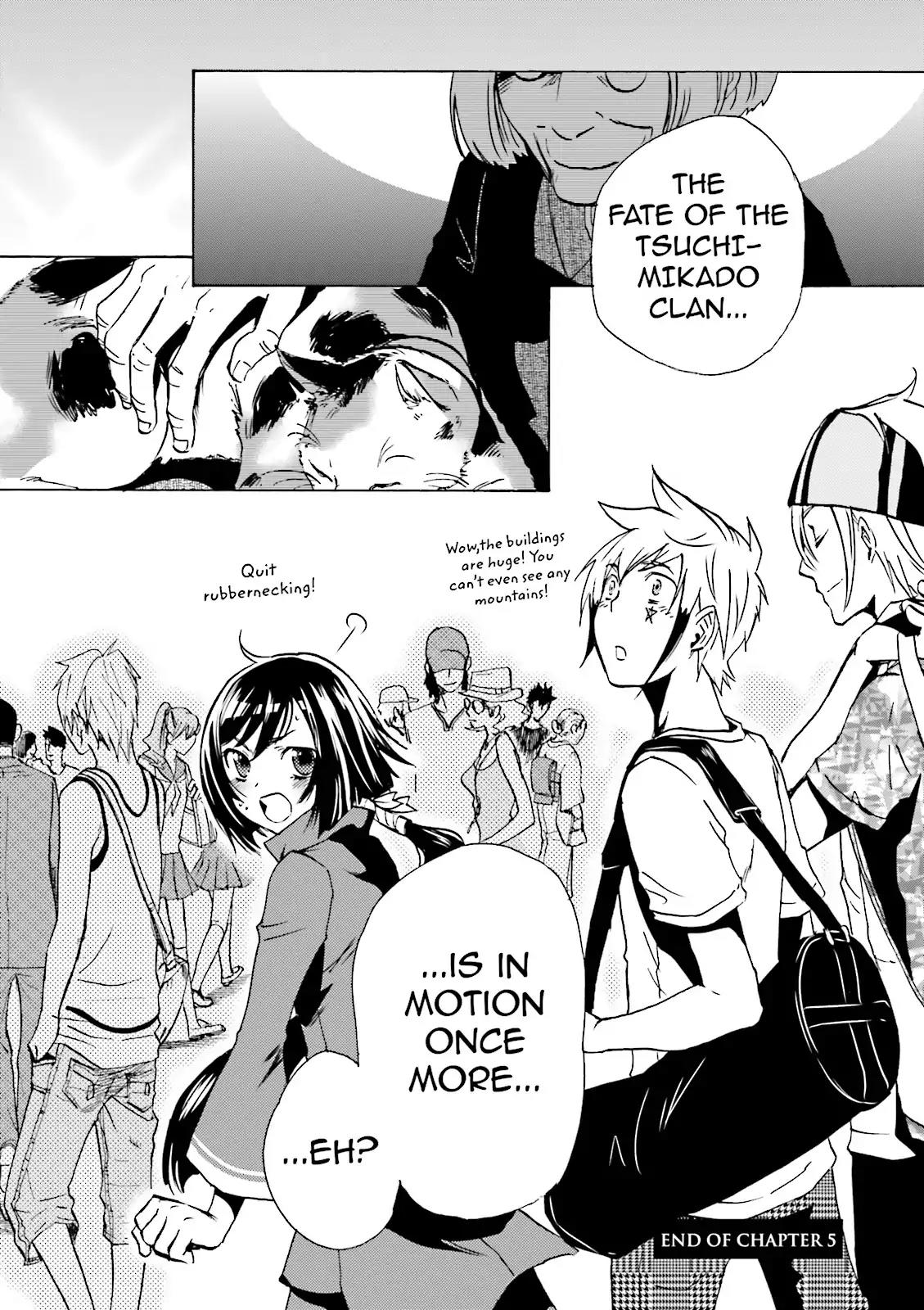 Tokyo Ravens Chapter 5 page 41 - Chapter 5: Resolve