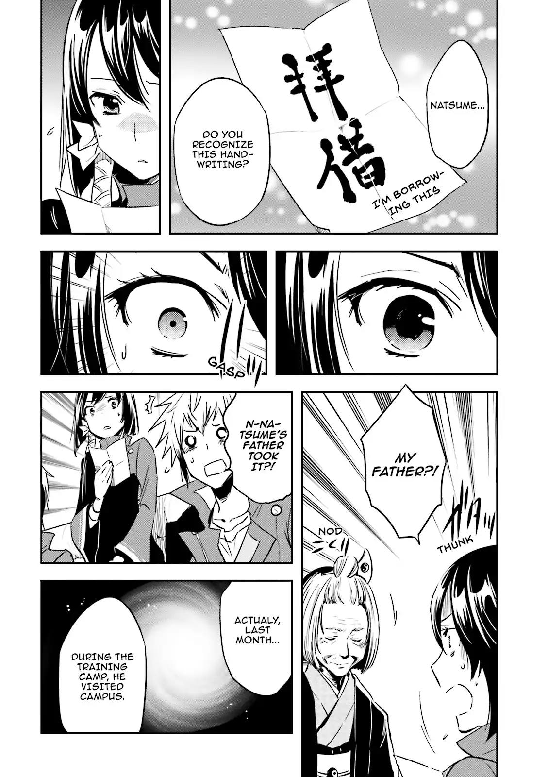 Tokyo Ravens Chapter 51 page 18 - Chapter 51: Echoes