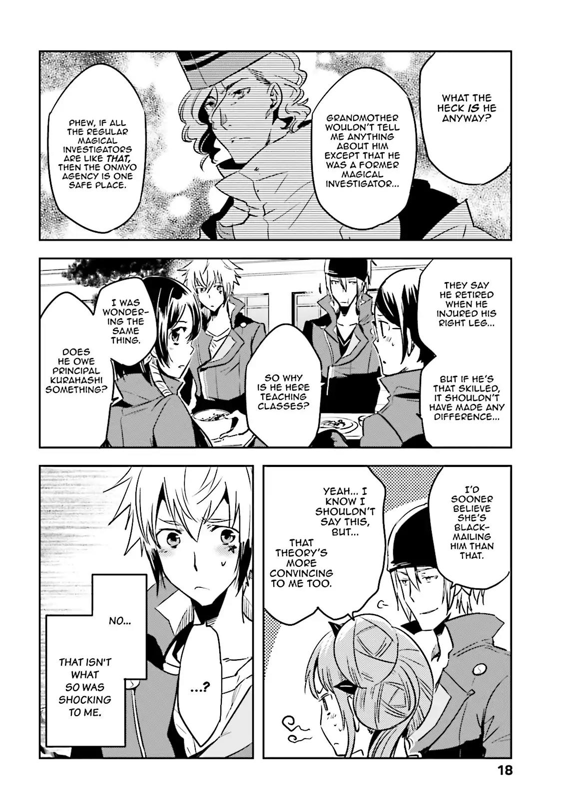Tokyo Ravens Chapter 52 page 18 - Chapter 52: Devotion