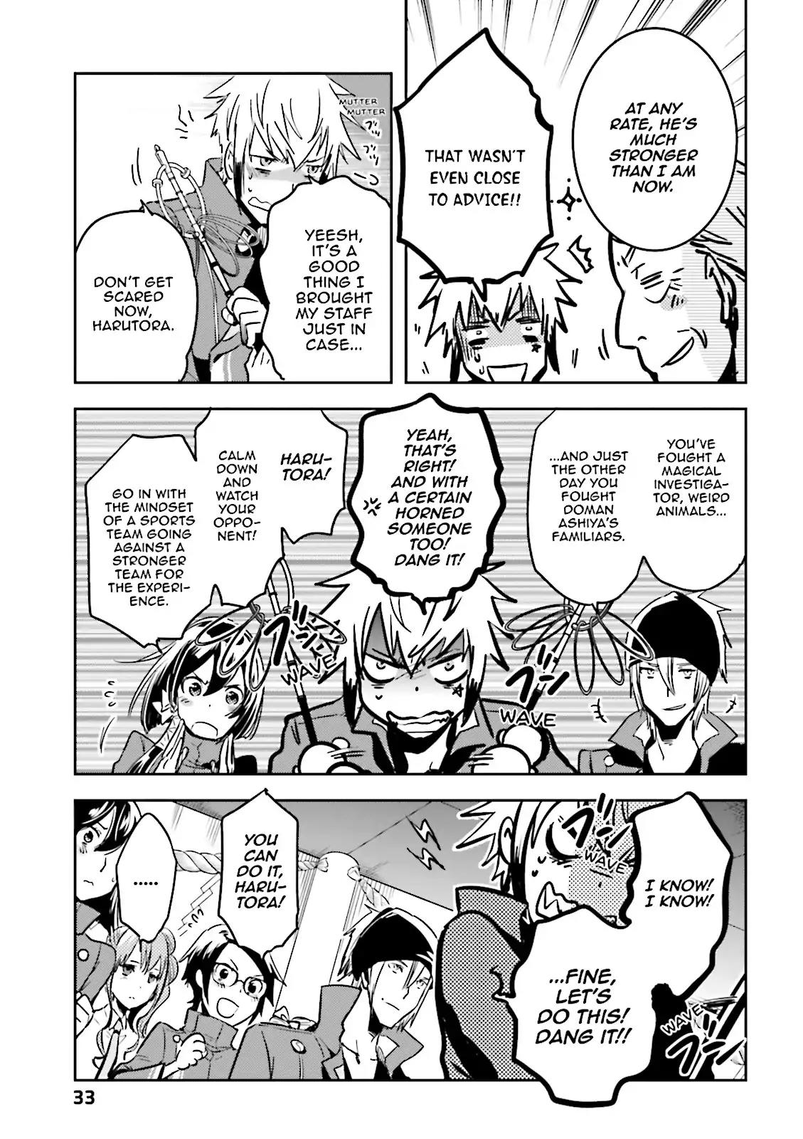 Tokyo Ravens Chapter 52 page 33 - Chapter 52: Devotion