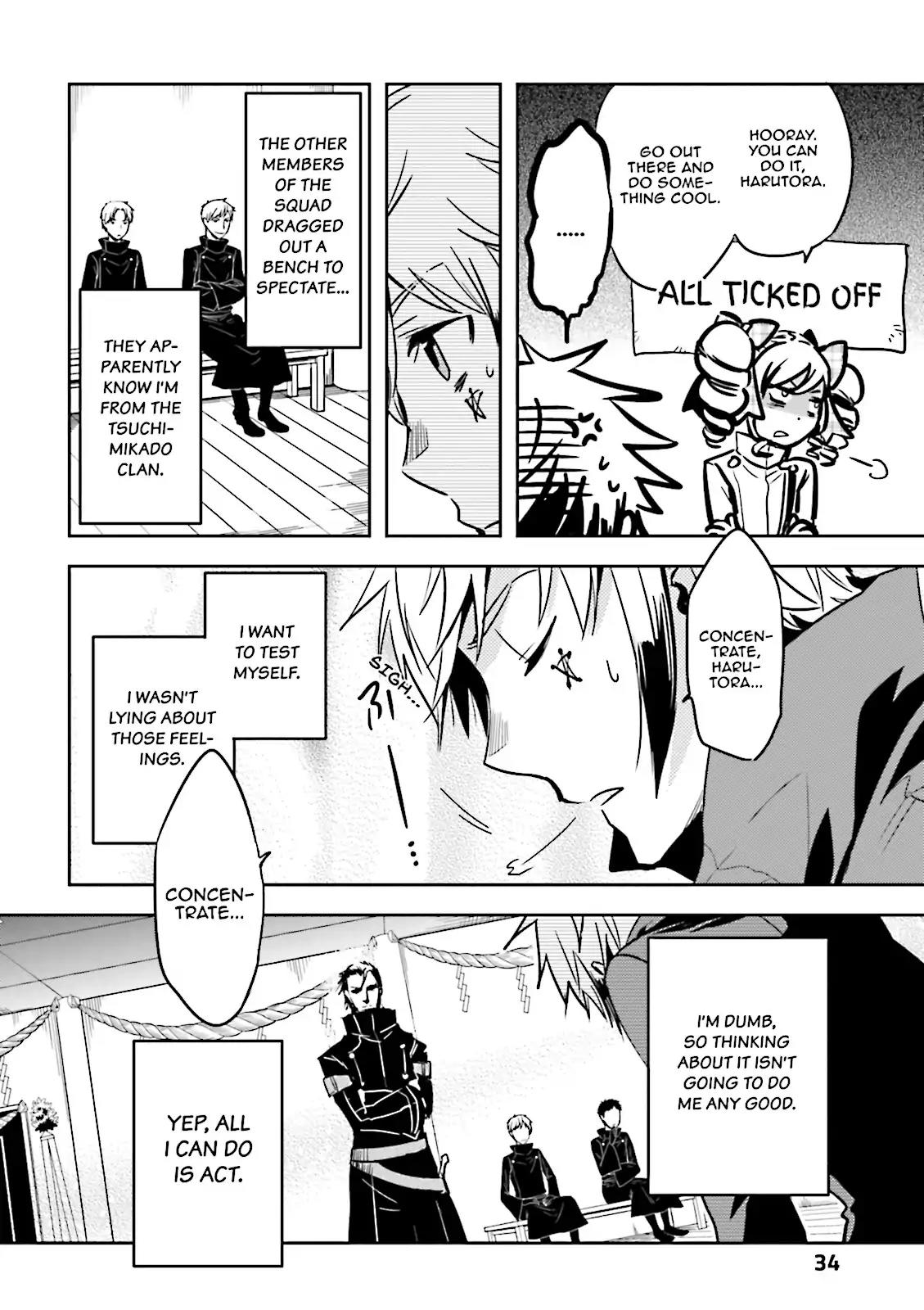 Tokyo Ravens Chapter 52 page 34 - Chapter 52: Devotion