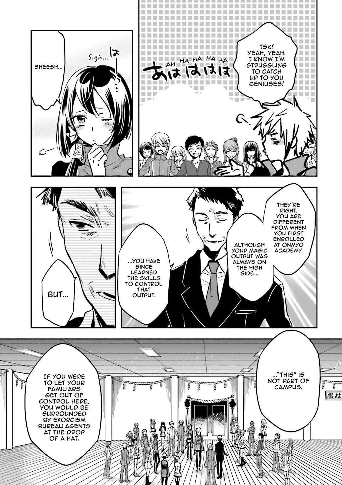 Tokyo Ravens Chapter 52 page 9 - Chapter 52: Devotion
