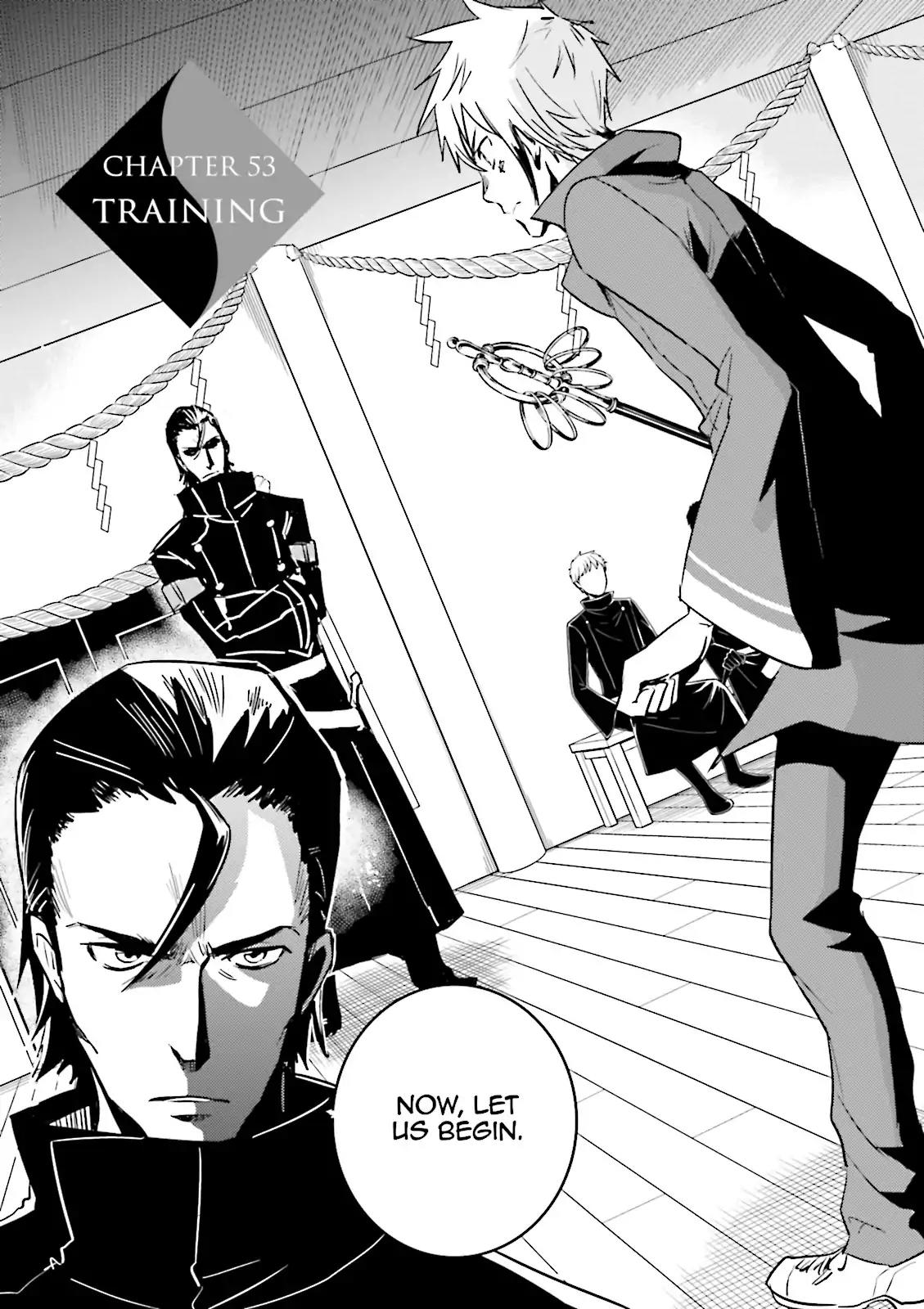 Tokyo Ravens Chapter 53 page 1 - Chapter 53: Training