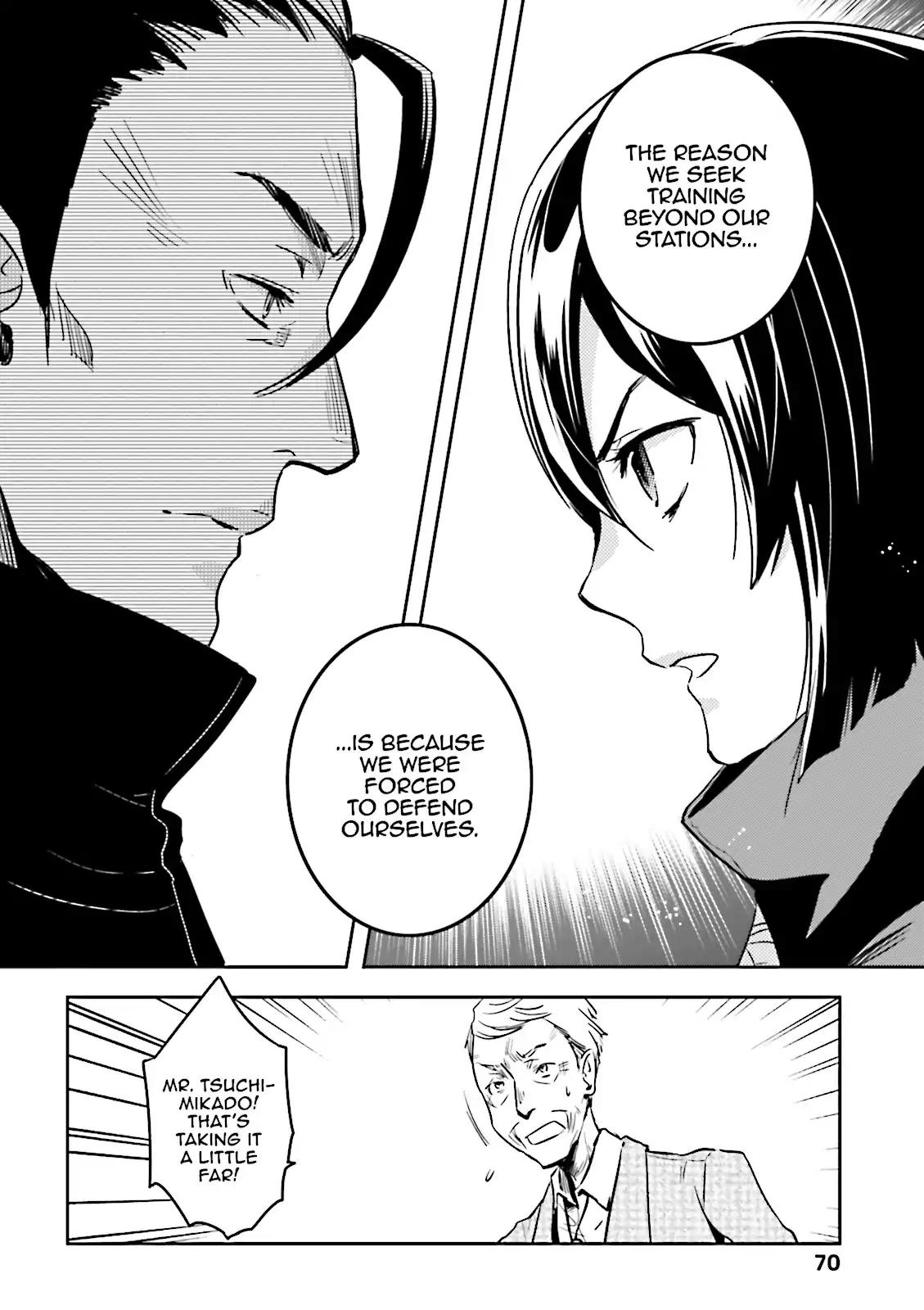 Tokyo Ravens Chapter 53 page 33 - Chapter 53: Training