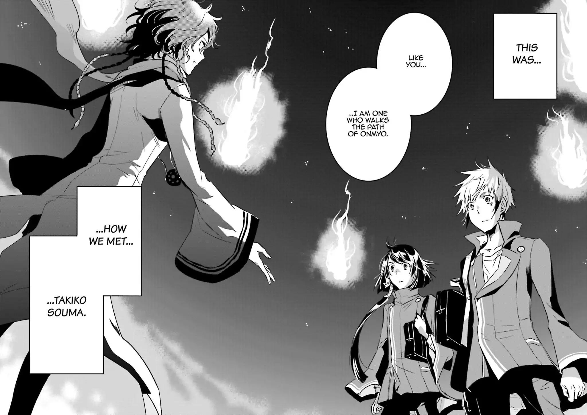 Tokyo Ravens Chapter 54 page 22 - Chapter 54: Chance Encounter