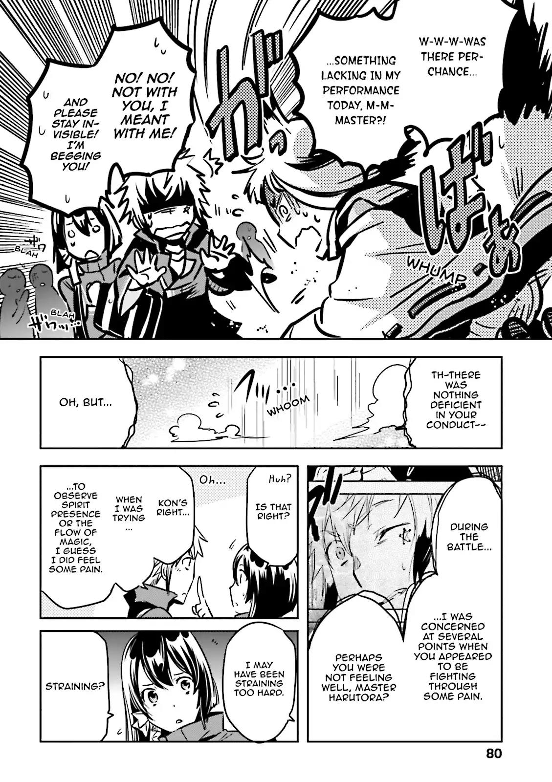 Tokyo Ravens Chapter 54 page 8 - Chapter 54: Chance Encounter