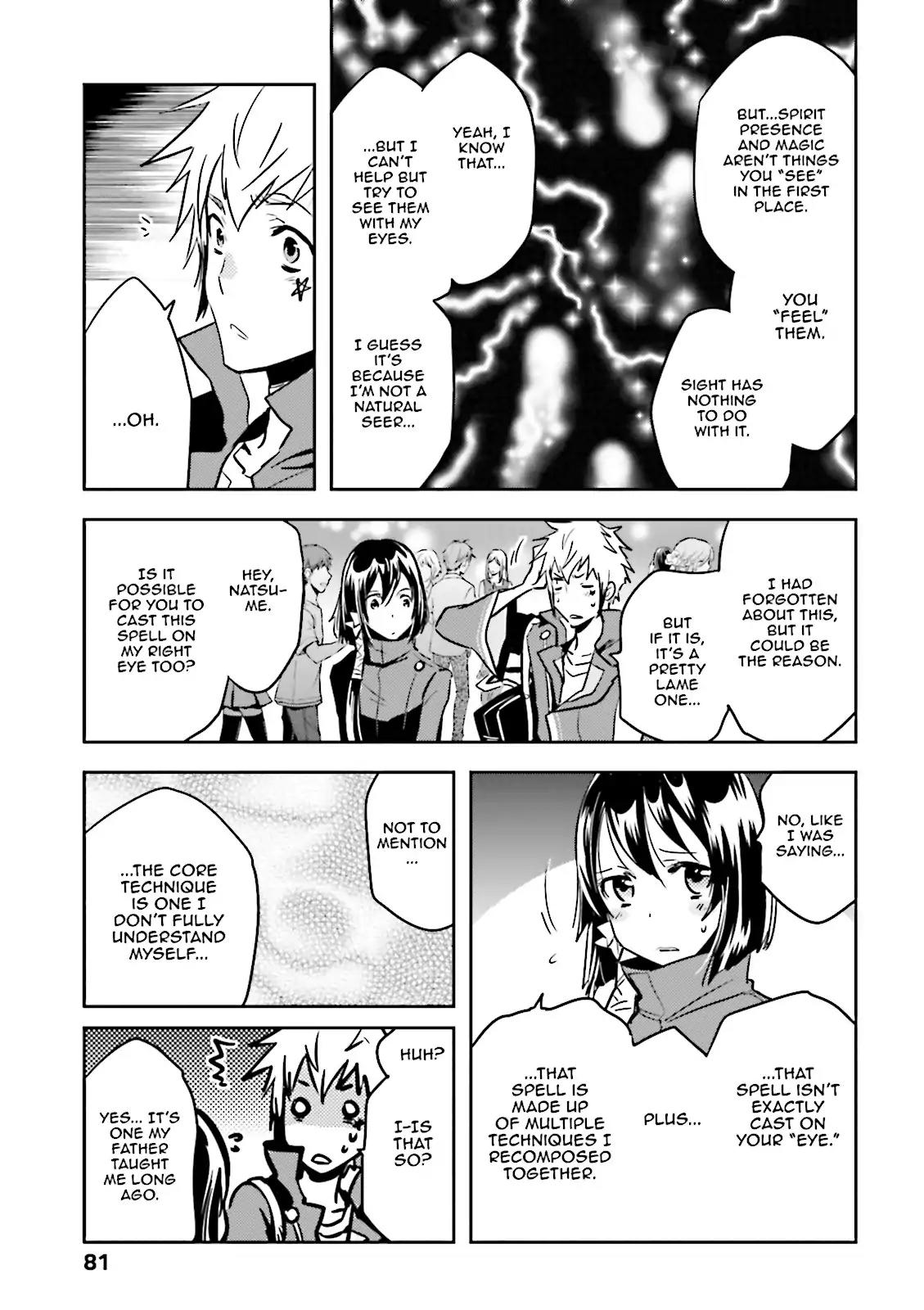 Tokyo Ravens Chapter 54 page 9 - Chapter 54: Chance Encounter