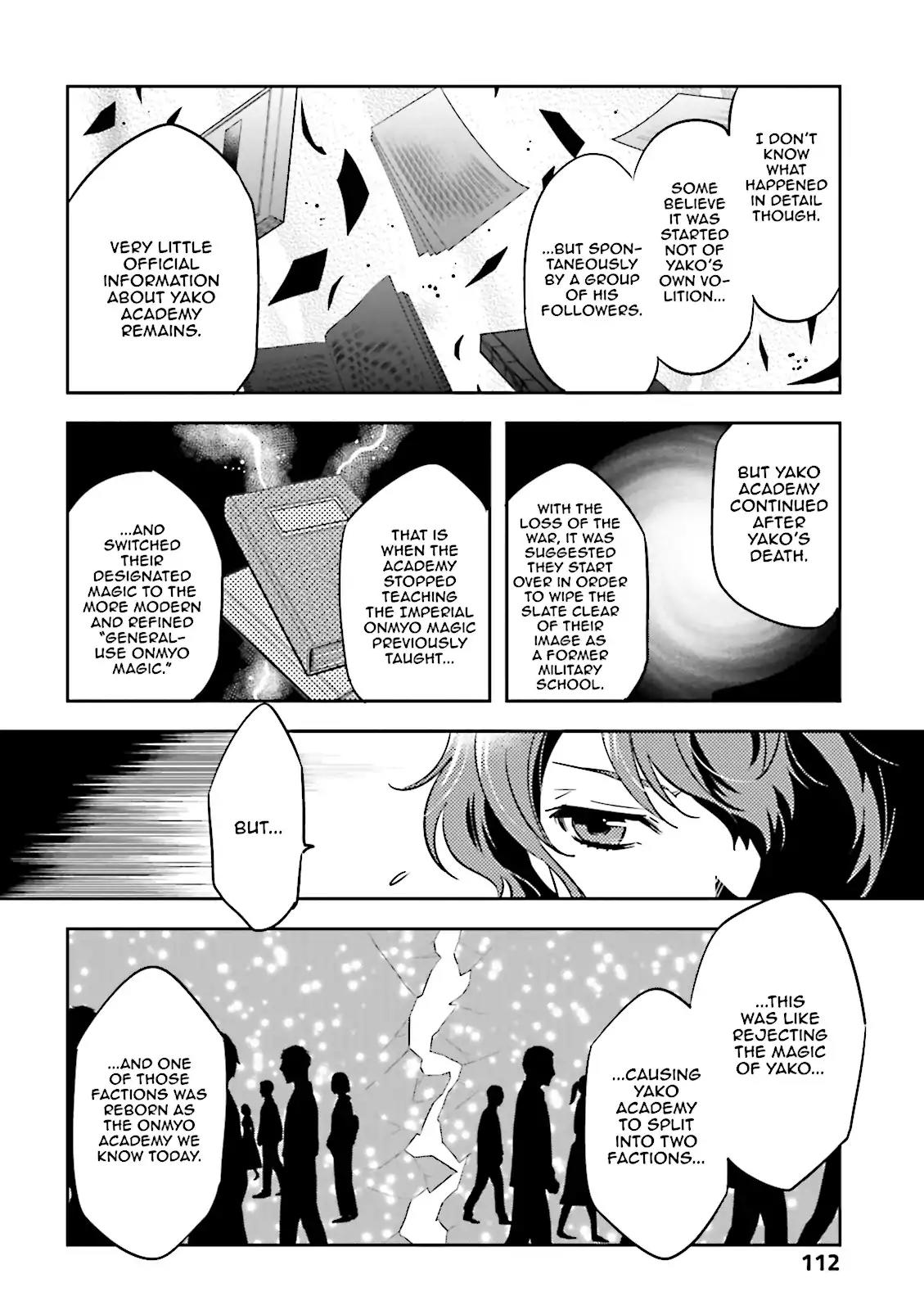 Tokyo Ravens Chapter 55 page 10 - Chapter 55: The Details