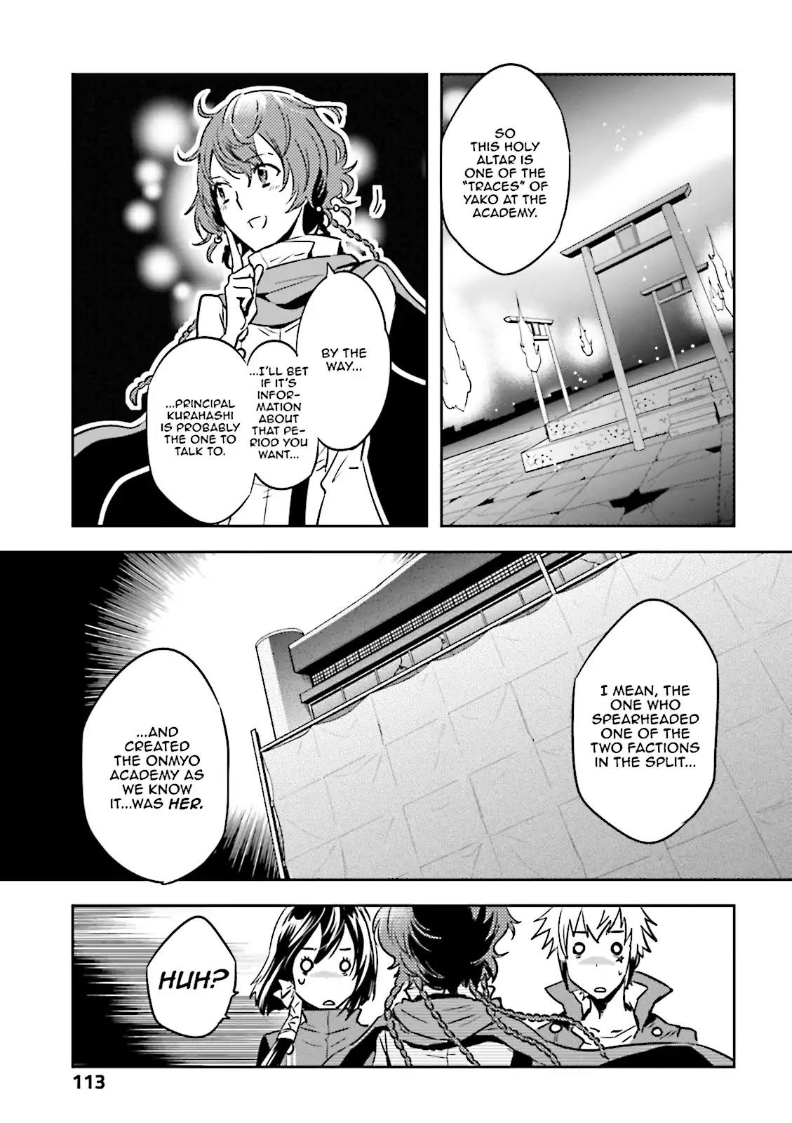 Tokyo Ravens Chapter 55 page 11 - Chapter 55: The Details