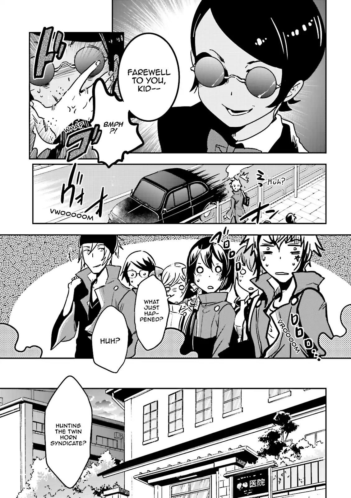 Tokyo Ravens Chapter 56 page 11 - Chapter 56: Company