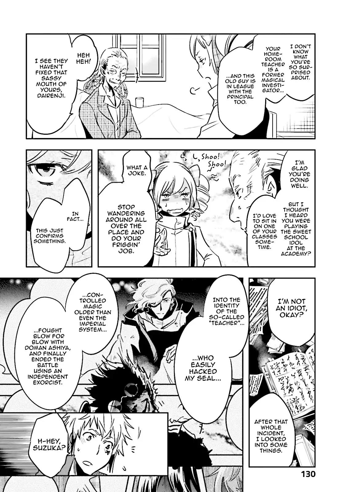 Tokyo Ravens Chapter 56 page 16 - Chapter 56: Company