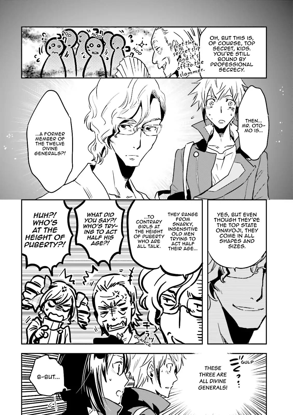 Tokyo Ravens Chapter 56 page 18 - Chapter 56: Company