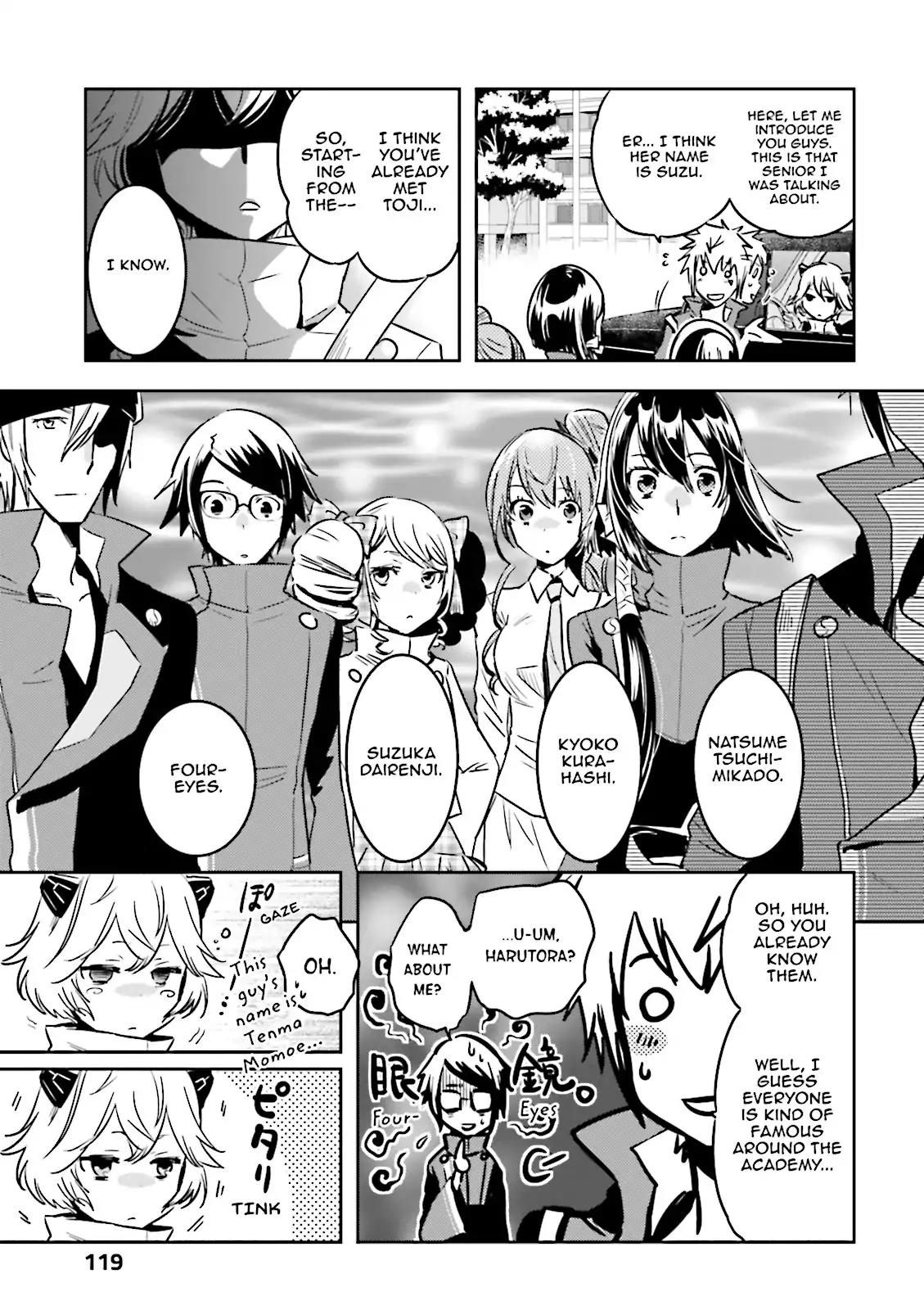 Tokyo Ravens Chapter 56 page 5 - Chapter 56: Company