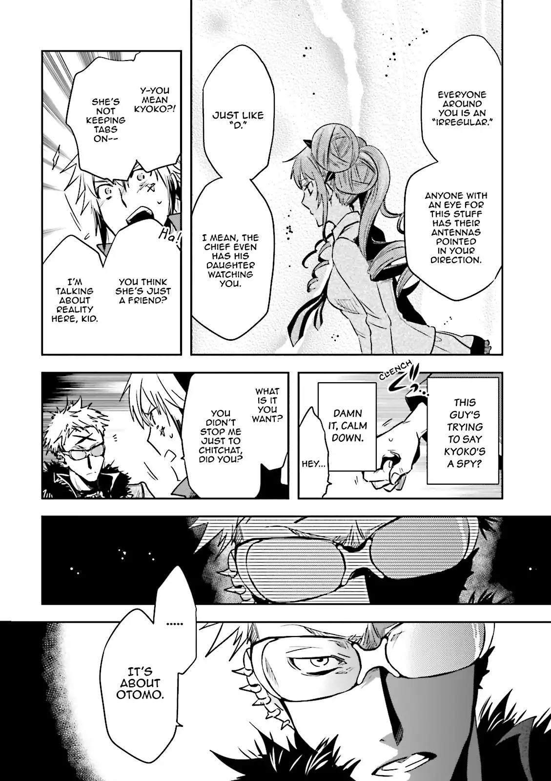 Tokyo Ravens Chapter 57 page 10 - Chapter 57: Guard